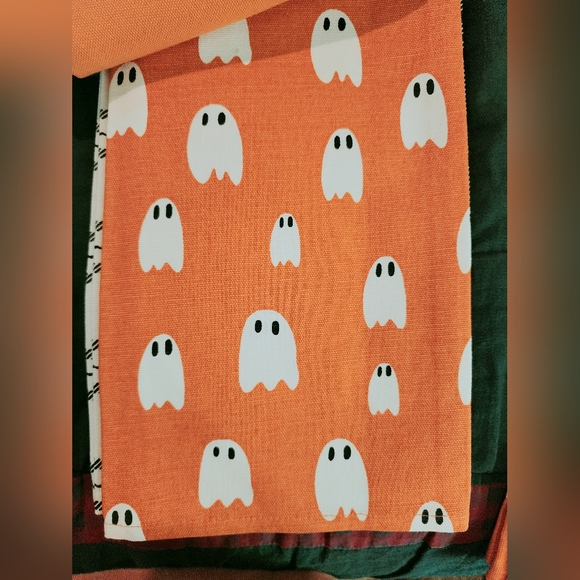 Ghost BOO Kitchen Towels by Goblin & Ghoul with Sherpa Ghost Halloween Kitchen - Picture 7 of 8